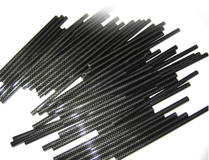 黑色高强度纹路碳纤维管